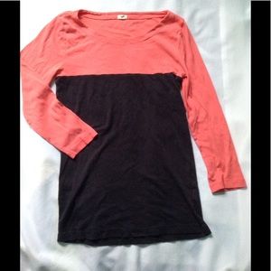 J. Crew Colorblock Tee